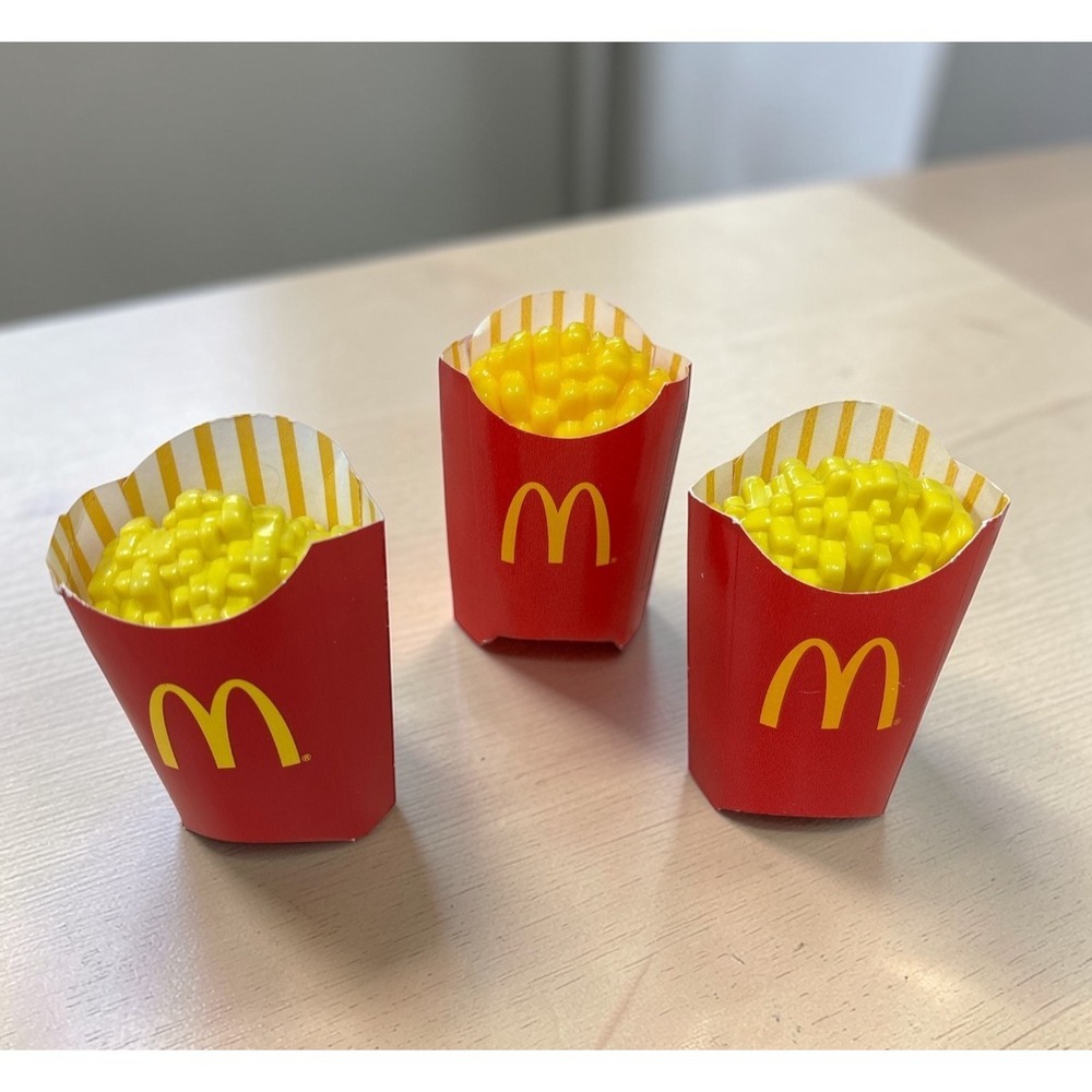 McDONALD'S Lil' McDonald's Happy Meal French Fry Toys Lot‎ of 3